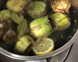 Foto del paso 4 de la receta 12. Alcachofas con jamón (entrante verdura)