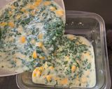 डिलीशियस कॉर्न पालक ऑ गरेटिन (Corn Palak Au Gratin Recipe In Marathi) रेसिपी स्टेप 6 फोटो 