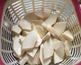 Hình bước làm 1 của món Sake phích bột chiên giòn