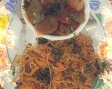 A picture of step 1 of Yummylicious Chowmein Manchurian.