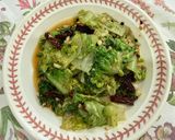 Gambar langkah 4 resipi 👩‍🍳Salad Romaine Tumis Garlic.