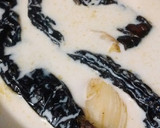 Foto del paso 2 de la receta: Pasta con Verdolagas en una crema de chile pasilla