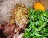 A picture of step 2 of Vietnamese Fish Patties (Chả cá ngần).
