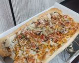 عکس مرحله 1 از دستور پیتزا با نان ساندویچ🥖