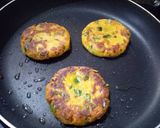 A picture of step 5 of Makki & methi croquettes (tikki).