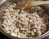 Tárkonyos csirke recept fázis 3 fotója