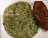 Tápiókás zöldborsófőzelék recept fázis 2 fotója