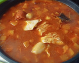 Foto del paso 2 de la receta: Potaje de garbanzos y alubias con nabos, calabaza y repollo