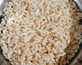 A picture of step 1 of Namkeen Puffed Rice (jain recipe).