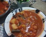 صورة لخطوة 3 من وصفة شوربة خضار مشكل بتتقدم مع الرز 🍲🍚