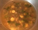 A picture of step 8 of Spring Onion Soup.