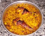 صورة لخطوة 4 من وصفة طبق الارز الشهي بدون تعب 🤗🤗🤭😋😋🍽🍽 شهية طيبة
