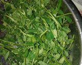 मेथी आलू की सब्जी(Methi aloo ki sabzi recipe in Hindi) रेसिपी चरण 1 फोटो