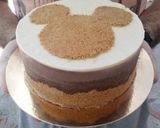 Foto del paso 8 de la receta: Tarta tres chocolates y Mickey