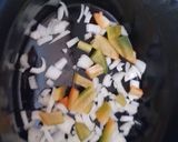 A picture of step 2 of My Slowcooker Chicken & Bacon with veg also Creamy Sauce 😍.