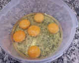 Foto del paso 4 de la receta: Tortilla de patatas, bacalao y pimientos