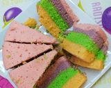 Foto langkah ke 11 dari resep 💜 Rainbow Cake Ekonomis~.