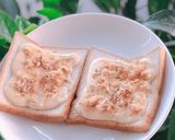 Hình bước làm 3 của món Sandwich nhân phô mai tan chảy 🍞🍞