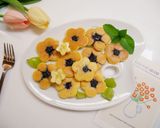 儀式感「藍莓小花鬆餅」酸甜果香。的食譜步驟3照片