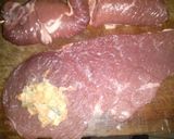 Foto del paso 4 de la receta: Rollitos de carne rellenos