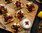 صورة لخطوة 4 من وصفة مقبلات الباذنجان و الكراكرزEggplant and crackers appetizers