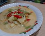 Foto langkah ke 3 dari resep Buncis kentang santan pedas.