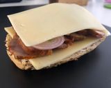 A picture of step 4 of Slowly Roasted Pork Steak Sandwich.