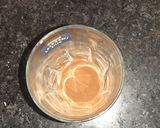 A picture of step 1 of Dalgona Coffee.