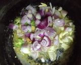 A picture of step 3 of Paneer biryani.