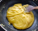 A picture of step 2 of Ice Halwa / Mahim Halwa.