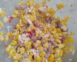 A picture of step 4 of Cheese corn peanut salad.