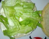 Foto del paso 5 de la receta: Hamburguesa mixta🍔 en pan de mollete 🆙