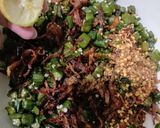A picture of step 10 of Fried Bhindi.