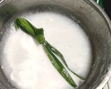 Foto langkah ke 5 dari resep Bubur jagung mutiara pandan.