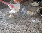Foto del paso 2 de la receta Pan Árabe con relleno de espinacas y queso