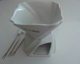 Foto del paso 2 de la receta: Fondue de chocolate con leche y frutas