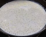 A picture of step 2 of Saboodana custard.