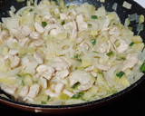 Foto del paso 6 de la receta: Pechuga de pollo con verduras al cabrales