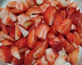 A picture of step 1 of Strawberry Jam.