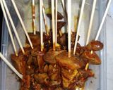 Foto langkah ke 3 dari resep Sate ati ampela.