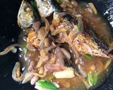 Gambar langkah 3 resipi Ikan Masak Taucu.