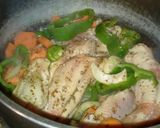 Foto del paso 1 de la receta: Salmonete a la cacerola acompañado con arroz