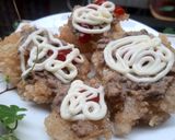 Hình bước làm 2 của món Xôi chiên mạng nhện