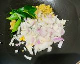A picture of step 3 of Foxtail millet Upma.