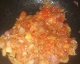 A picture of step 2 of Mushroom in red thai gravy.