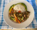 Foto del paso 5 de la receta: Cerdo salteado con vegetales