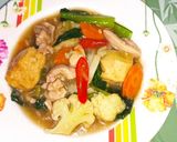 Foto langkah ke 11 dari resep Sapo Tahu Ayam.
