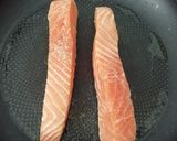 Une image de l'étape 3 de Pavé de saumon, mâche et mélange 4 céréales.