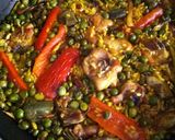 Foto del paso 14 de la receta Arror con verdura-pollo y salchichas