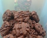 Foto langkah ke 3 dari resep Cookies nyoklat rapuh.